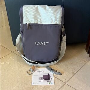 Picnic Time Barossa Aviano Insulated Wine Bottle Tote.